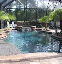 screened Pool enclosure